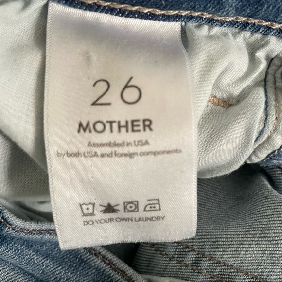 MOTHER Women’s 26 The Hustler Ankle Fray - Picture 7 of 7